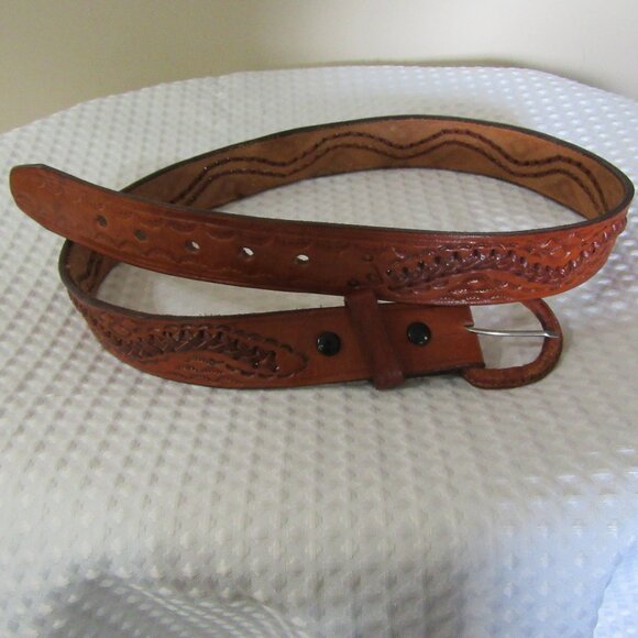 Real Leather Belt - Picture 1 of 15